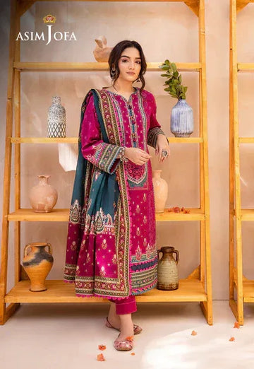 Asim Jofa | Prints Essentials | AJUB-05 - Rang-e-Khaas