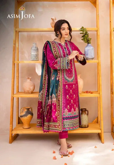 Asim Jofa | Prints Essentials | AJUB-05 - Rang-e-Khaas