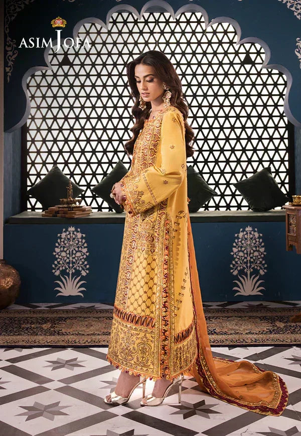 Asim Jofa | Fasana e Ishq Eid Luxury Lawn | AJFI-19 - Rang-e-Khaas