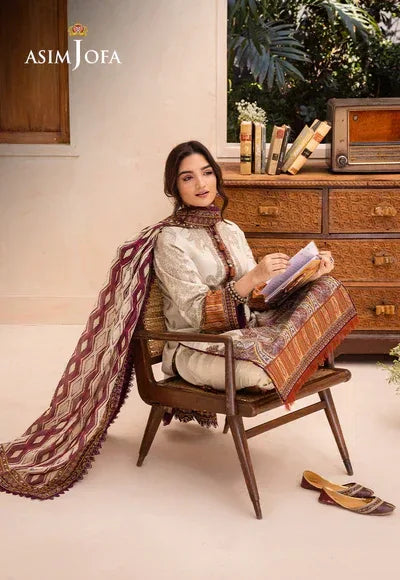 Asim Jofa | Prints Essentials | AJUB-11 - Rang-e-Khaas