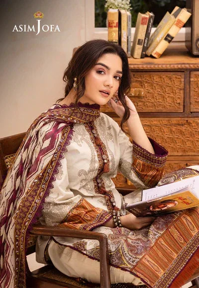 Asim Jofa | Prints Essentials | AJUB-11 - Rang-e-Khaas