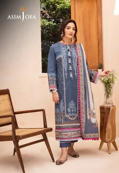 Asim Jofa | Prints Essentials | AJUB-14 - Rang-e-Khaas