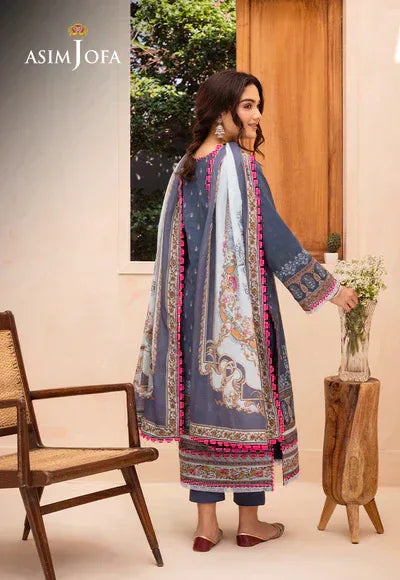 Asim Jofa | Prints Essentials | AJUB-14 - Rang-e-Khaas