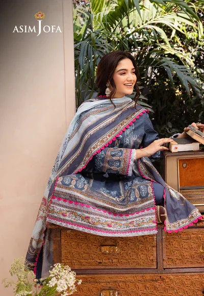 Asim Jofa | Prints Essentials | AJUB-14 - Rang-e-Khaas