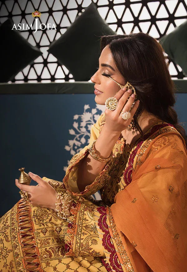 Asim Jofa | Fasana e Ishq Eid Luxury Lawn | AJFI-19 - Rang-e-Khaas