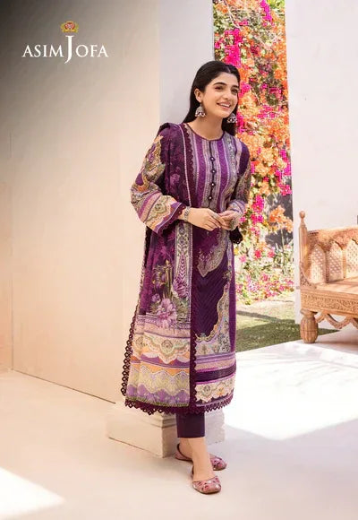 Asim Jofa | Prints Essentials | AJUB-10 - Rang-e-Khaas
