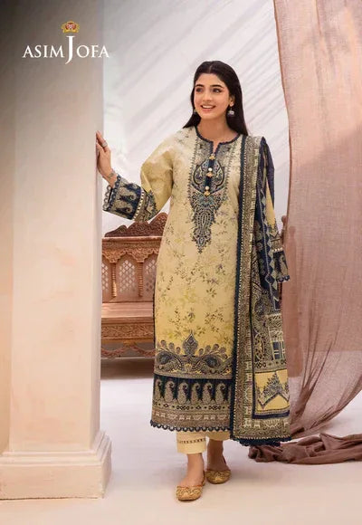 Asim Jofa | Prints Essentials | AJUB-15 - Rang-e-Khaas
