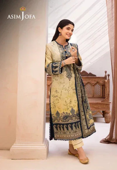 Asim Jofa | Prints Essentials | AJUB-15 - Rang-e-Khaas
