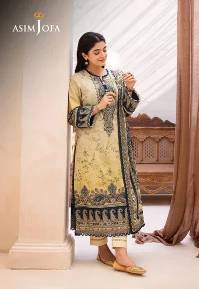 Asim Jofa | Prints Essentials | AJUB-15 - Rang-e-Khaas