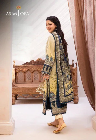 Asim Jofa | Prints Essentials | AJUB-15 - Rang-e-Khaas