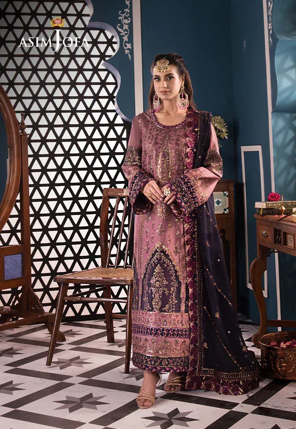 Asim Jofa | Fasana e Ishq Eid Luxury Lawn | AJFI-22 - Rang-e-Khaas