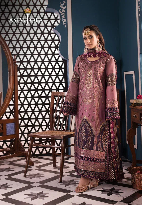Asim Jofa | Fasana e Ishq Eid Luxury Lawn | AJFI-22 - Rang-e-Khaas