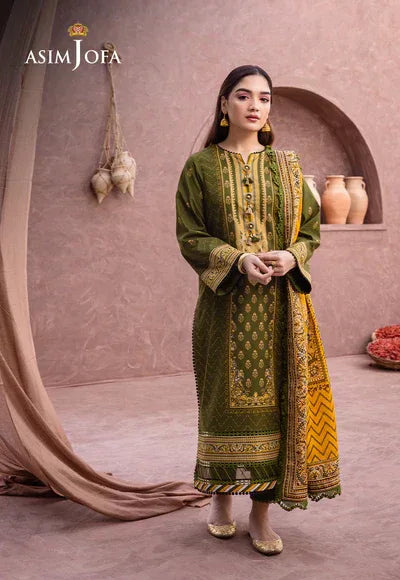 Asim Jofa | Prints Essentials | AJUB-01 - Rang-e-Khaas