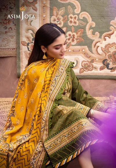 Asim Jofa | Prints Essentials | AJUB-01 - Rang-e-Khaas