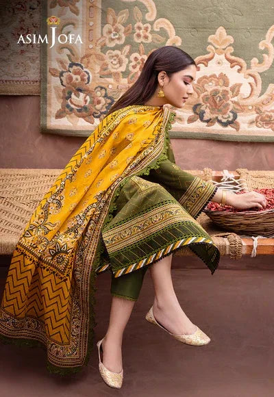Asim Jofa | Prints Essentials | AJUB-01 - Rang-e-Khaas
