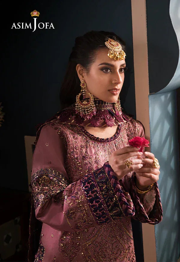 Asim Jofa | Fasana e Ishq Eid Luxury Lawn | AJFI-22 - Rang-e-Khaas