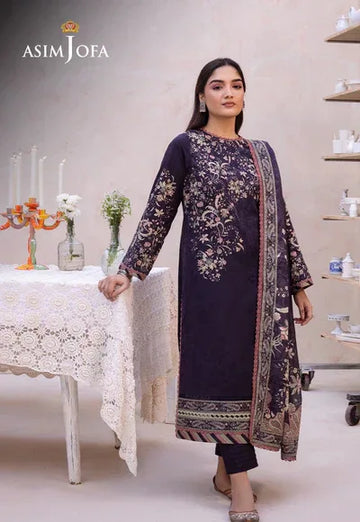 Asim Jofa | Prints Essentials | AJUB-08 - Rang-e-Khaas