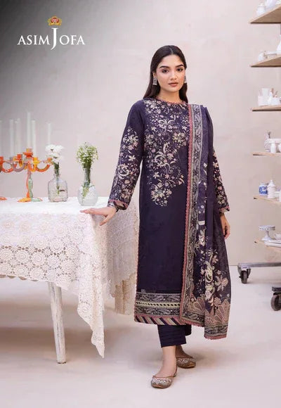 Asim Jofa | Prints Essentials | AJUB-08 - Rang-e-Khaas