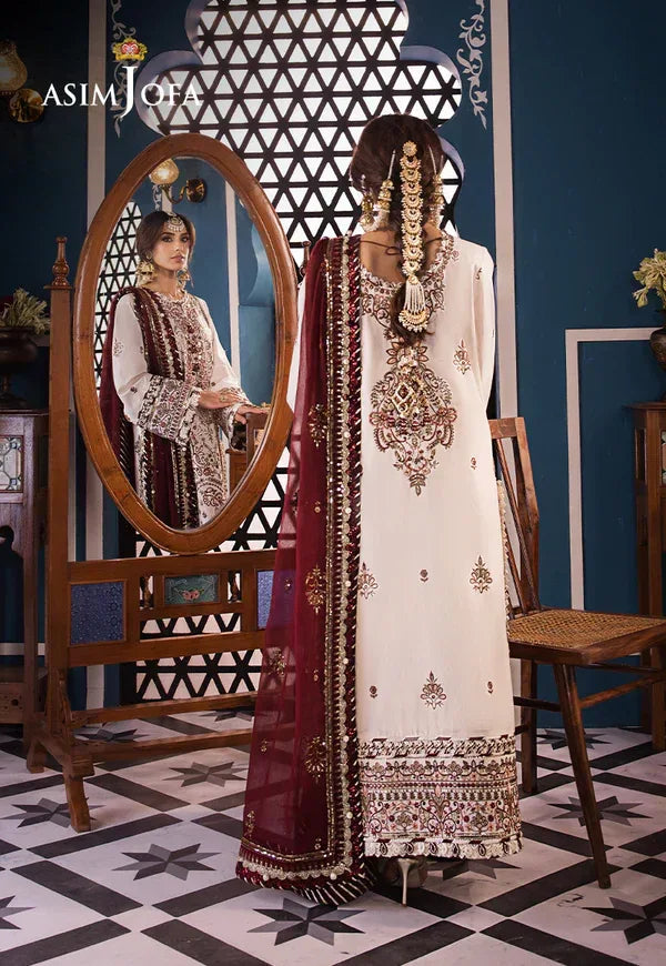 Asim Jofa | Fasana e Ishq Eid Luxury Lawn | AJFI-13 - Rang-e-Khaas