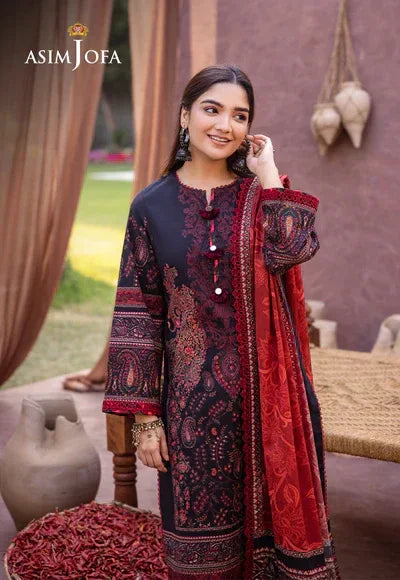 Asim Jofa | Prints Essentials | AJUB-12 - Rang-e-Khaas