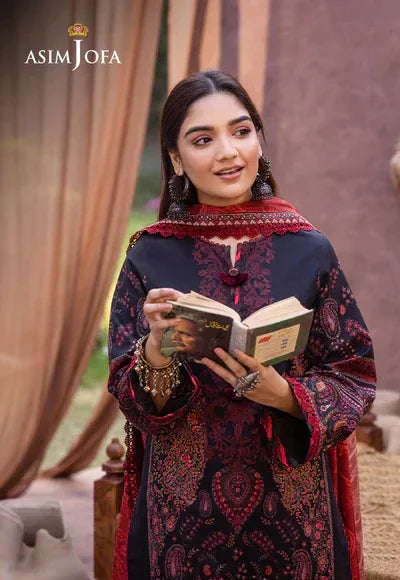 Asim Jofa | Prints Essentials | AJUB-12 - Rang-e-Khaas