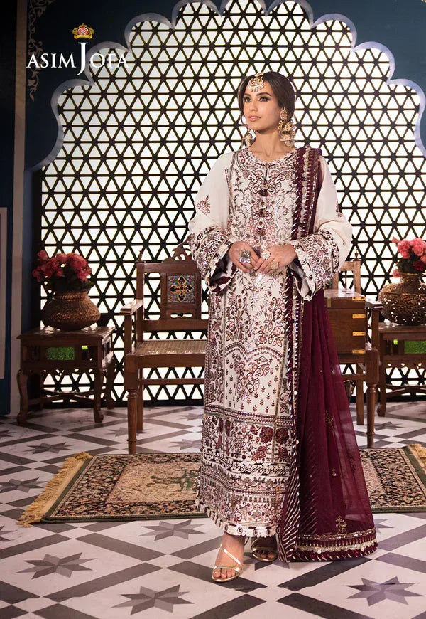 Asim Jofa | Fasana e Ishq Eid Luxury Lawn | AJFI-13 - Rang-e-Khaas