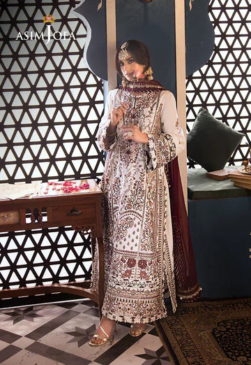 Asim Jofa | Fasana e Ishq Eid Luxury Lawn | AJFI-13 - Rang-e-Khaas