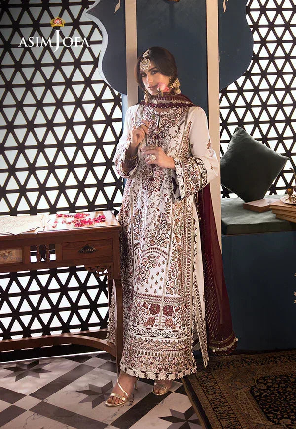 Asim Jofa | Fasana e Ishq Eid Luxury Lawn | AJFI-13 - Rang-e-Khaas