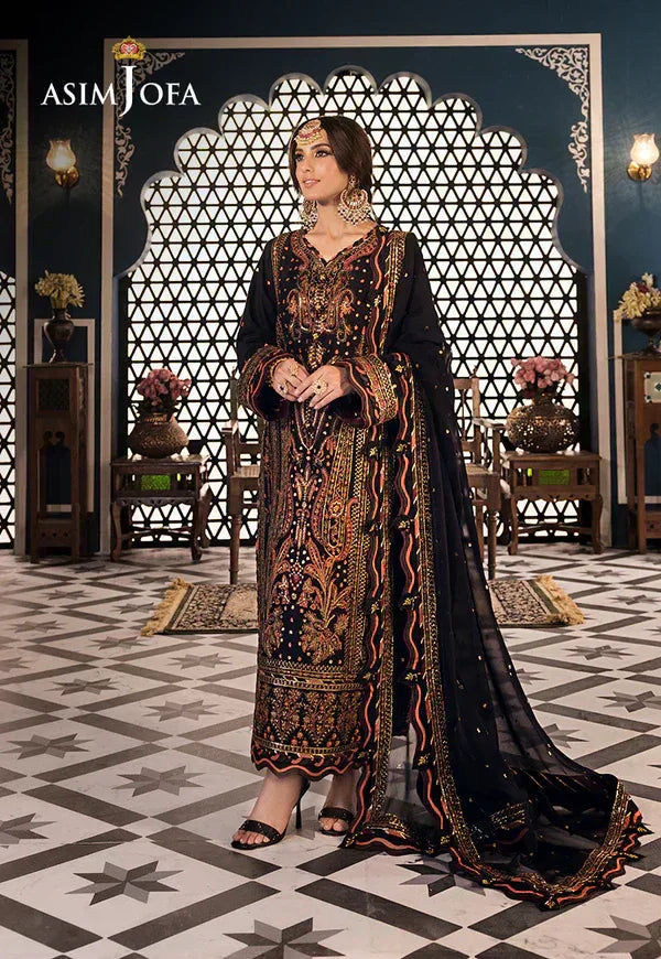 Asim Jofa | Fasana e Ishq Eid Luxury Lawn | AJFI-05 - Rang-e-Khaas