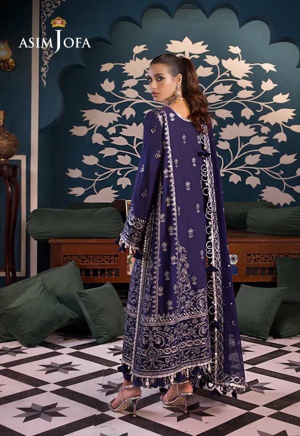 Asim Jofa | Fasana e Ishq Eid Luxury Lawn | AJFI-25 - Rang-e-Khaas