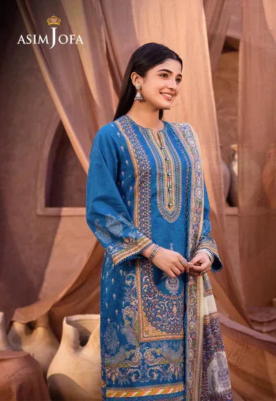 Asim Jofa | Prints Essentials | AJUB-16 - Rang-e-Khaas