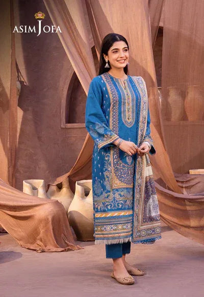 Asim Jofa | Prints Essentials | AJUB-16 - Rang-e-Khaas