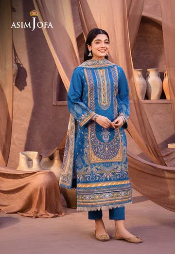 Asim Jofa | Prints Essentials | AJUB-16 - Rang-e-Khaas