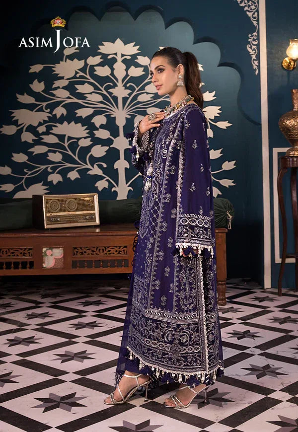 Asim Jofa | Fasana e Ishq Eid Luxury Lawn | AJFI-25 - Rang-e-Khaas