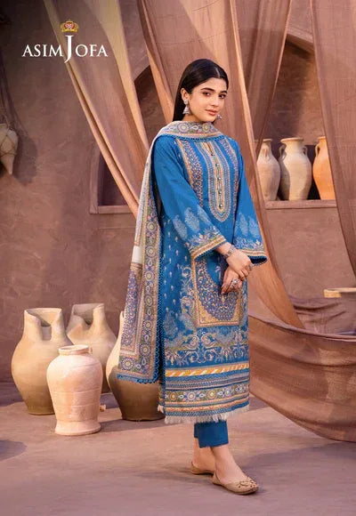 Asim Jofa | Prints Essentials | AJUB-16 - Rang-e-Khaas