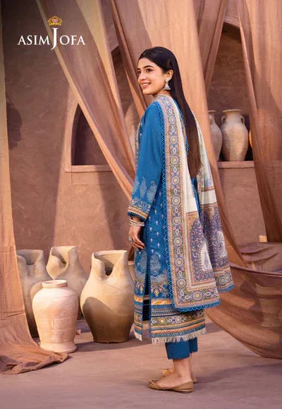 Asim Jofa | Prints Essentials | AJUB-16 - Rang-e-Khaas