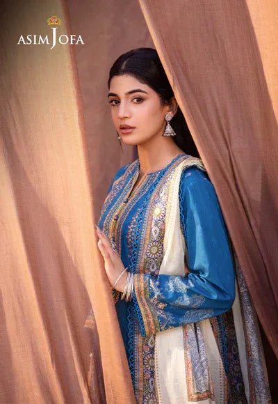 Asim Jofa | Prints Essentials | AJUB-16 - Rang-e-Khaas