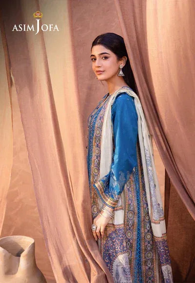 Asim Jofa | Prints Essentials | AJUB-16 - Rang-e-Khaas