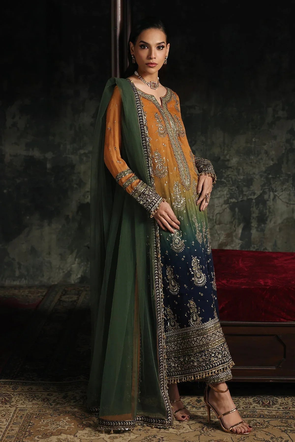 Charizma | Aura Collection 25 |  CA26-02 - Rang-e-Khaas