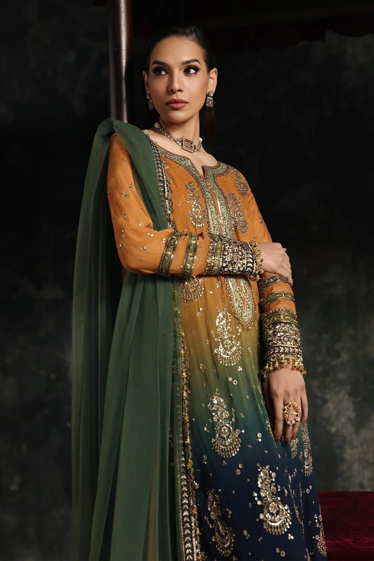 Charizma | Aura Collection 25 |  CA26-02 - Rang-e-Khaas