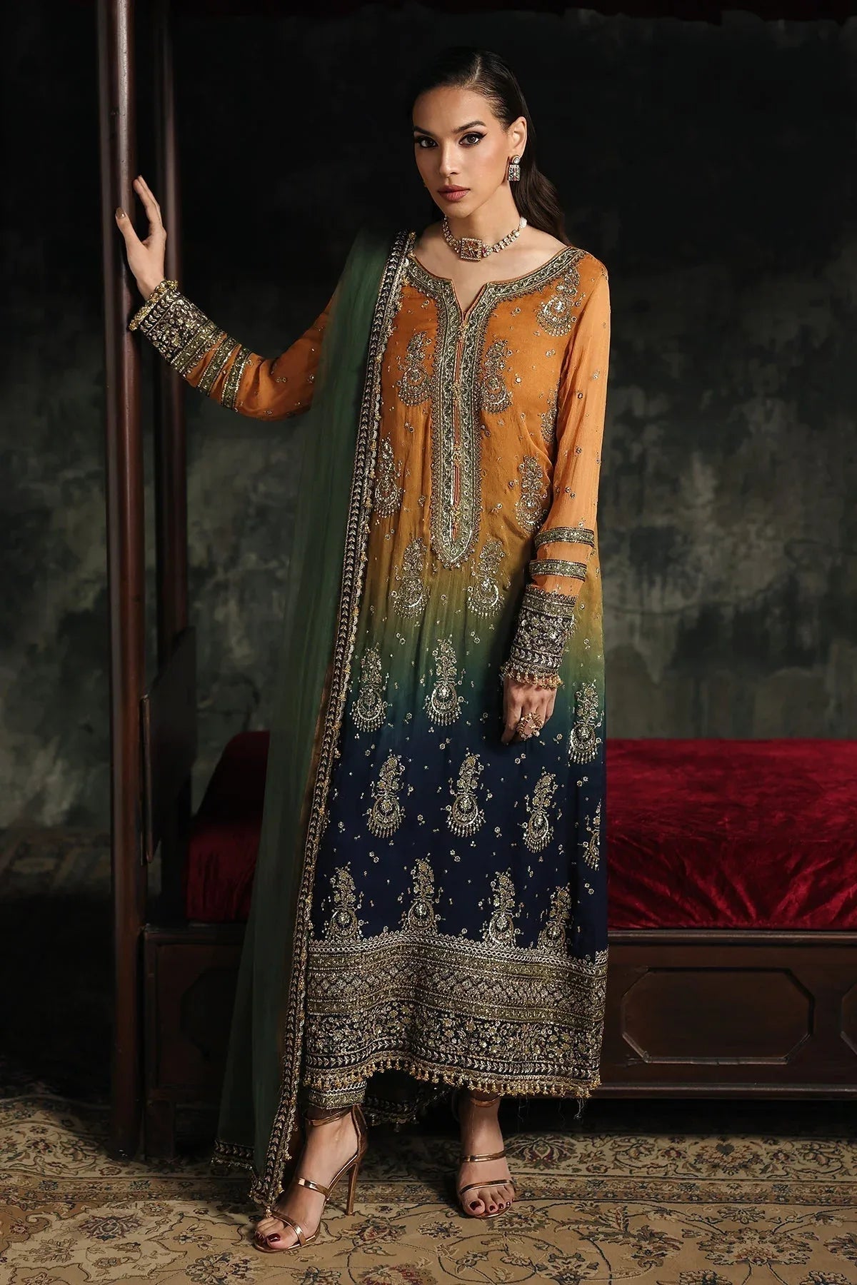 Charizma | Aura Collection 25 |  CA26-02 - Rang-e-Khaas