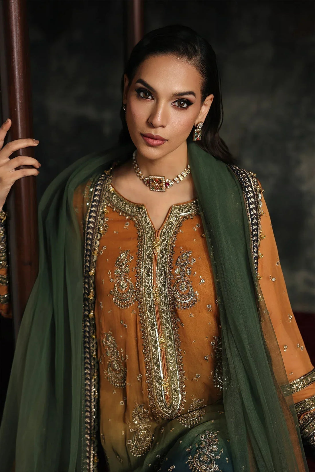 Charizma | Aura Collection 25 |  CA26-02 - Rang-e-Khaas