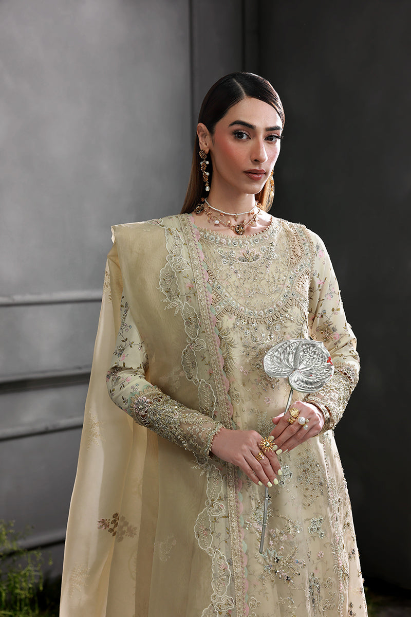 Qalamkar | Elirah Formals 25 | MF-04 IVORY GRACE