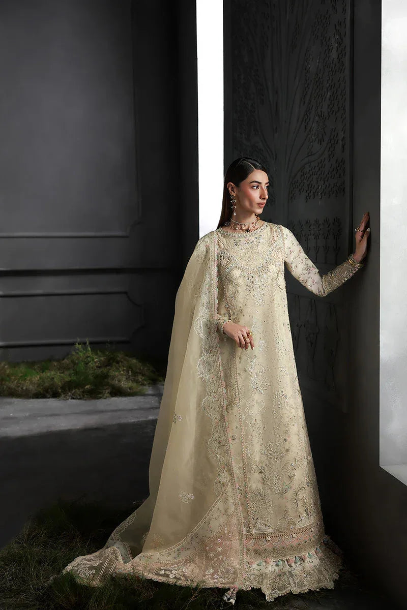 Qalamkar | Elirah Formals 25 | MF-04 IVORY GRACE - Rang-e-Khaas