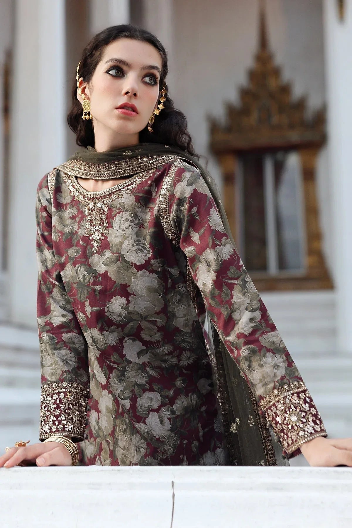 Charizma | Festive Pret | CMA-5-160 - Rang-e-Khaas
