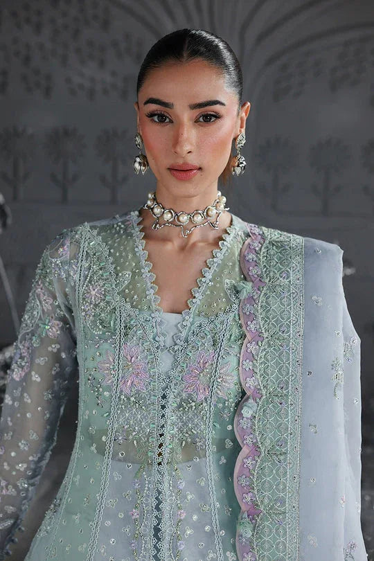 Qalamkar | Elirah Formals 25 | MF-08 SERENE AQUA - Rang-e-Khaas