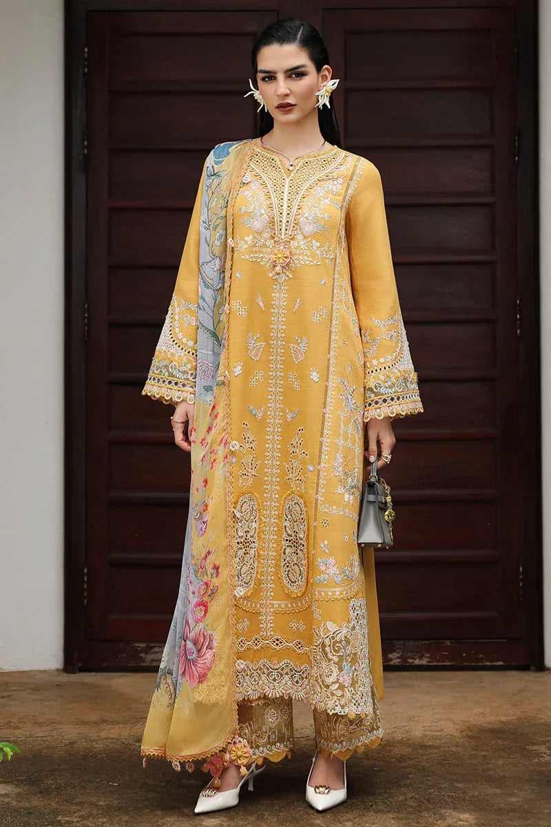 Qalamkar | Q Linen 25 | KL-06 GLEAM - Rang-e-Khaas