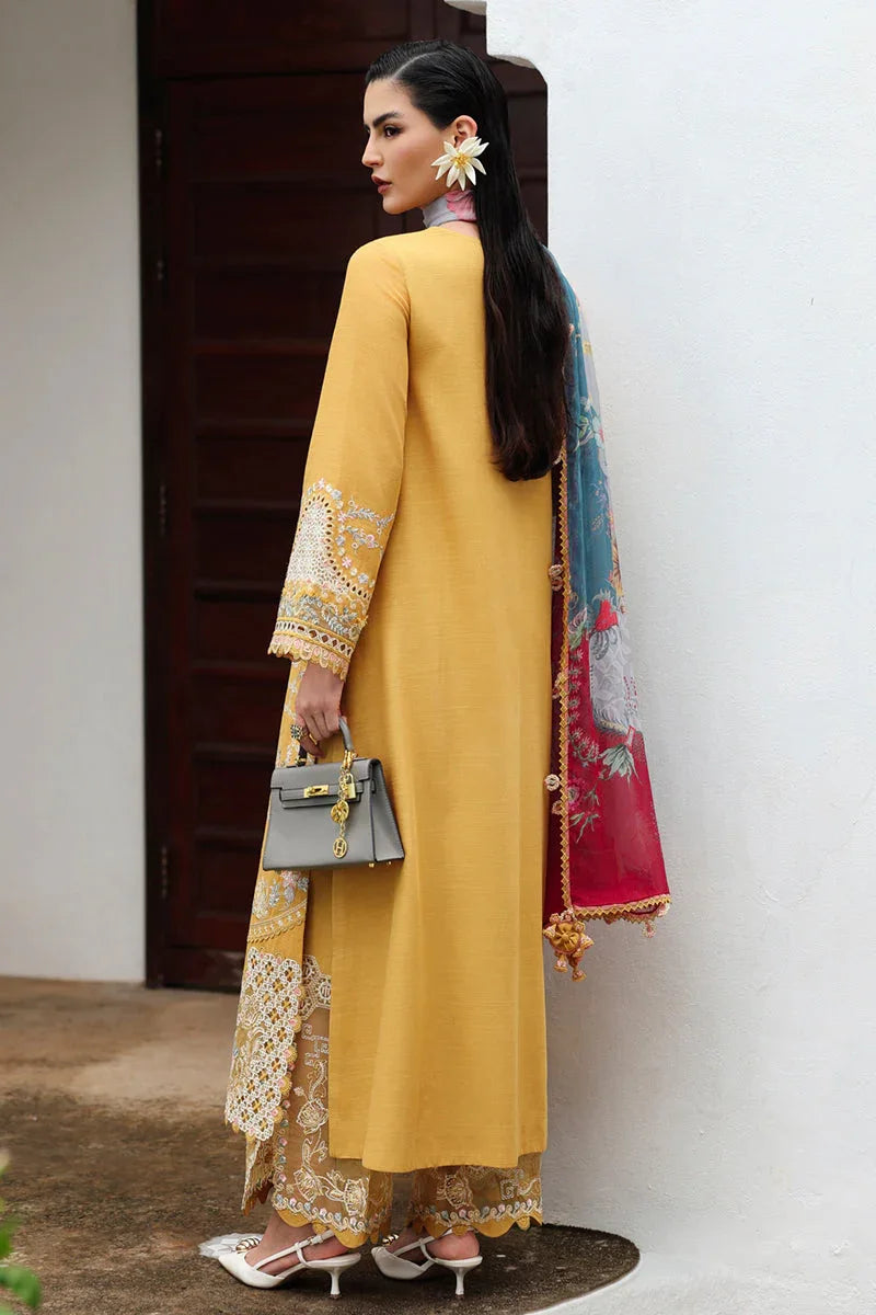 Qalamkar | Q Linen 25 | KL-06 GLEAM - Rang-e-Khaas
