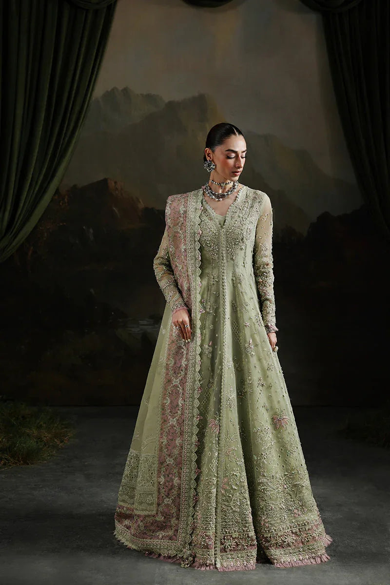 Qalamkar | Elirah Formals 25 | MF-02 SAGE AURA - Rang-e-Khaas