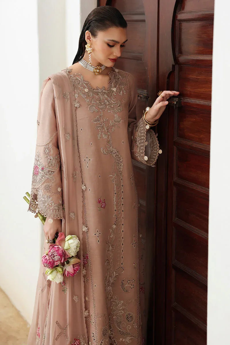 Qalamkar | Q Linen 25 | KL-14 DUSK - Rang-e-Khaas
